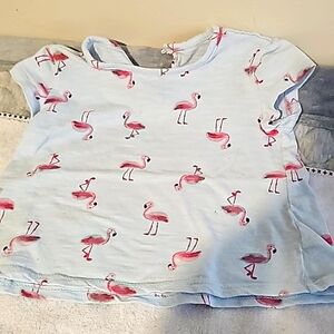 Little me 18m flamingo Tshirt